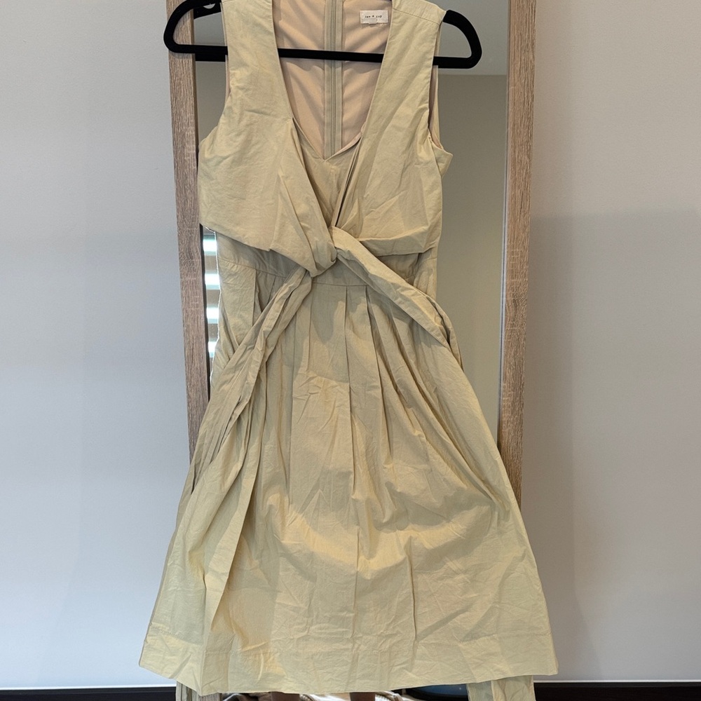 Tea n Cup Light Tan Mini Dress